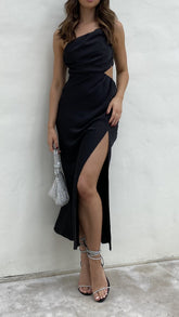 Nyla Maxi Dress - Black